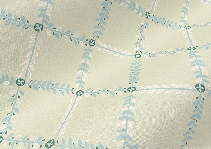 Gianna, Vintage Green - Twist&Fit Roller Blind - Image 4